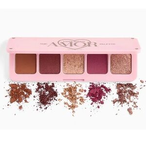 Eye Shadow Palette 5 Shades Matte & Shimmer The Amor by Luna Magic Full Size